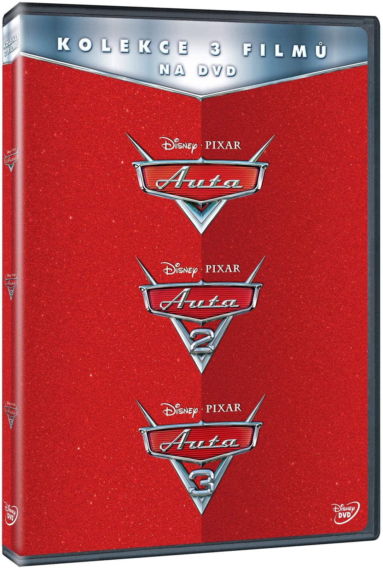 Auta 1-3 (3DVD) - DVD