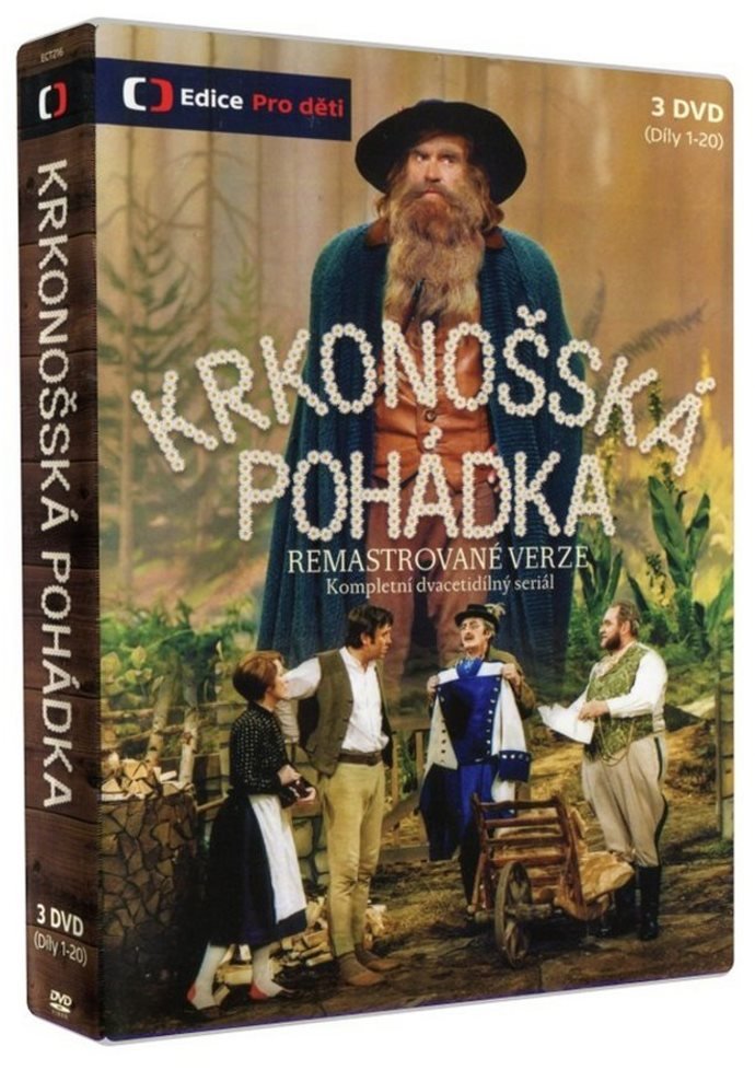 Krkonošská pohádka (3DVD, díly 1-20) - HD remaster verze - DVD