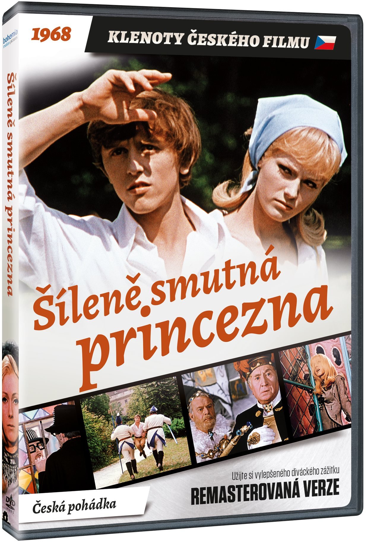 Šíleně smutná princezna - edice KLENOTY ČESKÉHO FILMU (remasterovaná verze) - DVD
