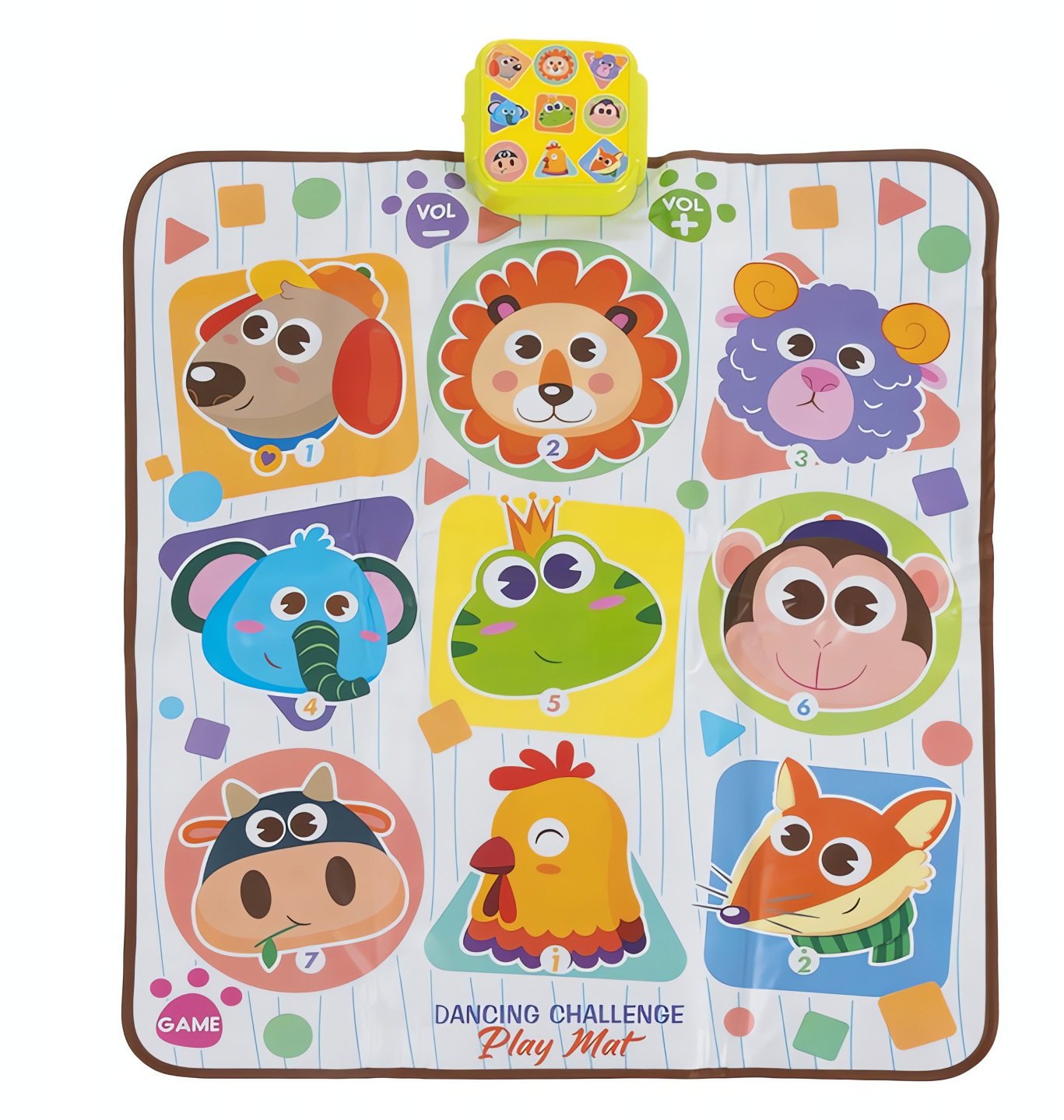Kruzzel 26547 Interaktivní taneční podložka, 82 × 65 cm