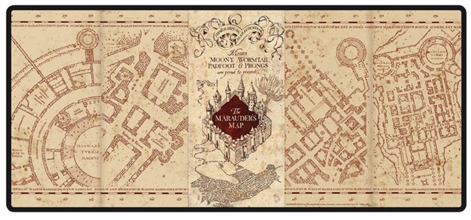 Harry Potter: Marauder's map - podložka herní