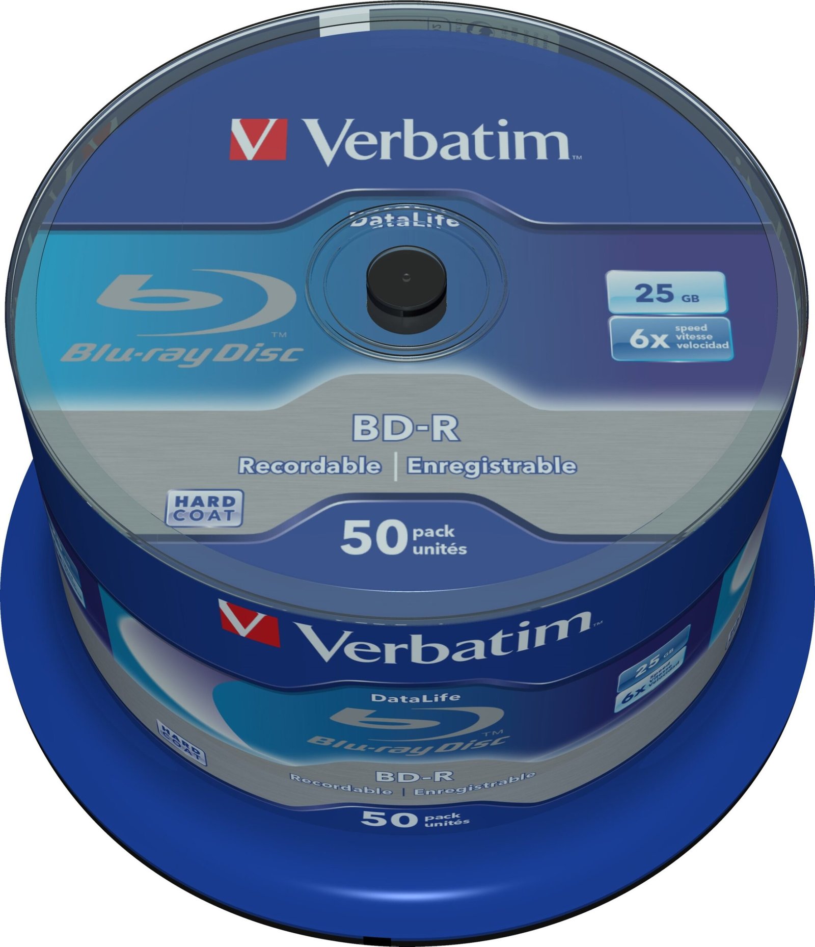 VERBATIM BD-R SL DataLife 25GB, 6x, spindle 50 ks
