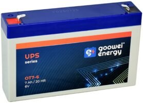 GOOWEI ENERGY Bezúdržbový olověný akumulátor AGM OT7-6 F1, 6V, 7Ah