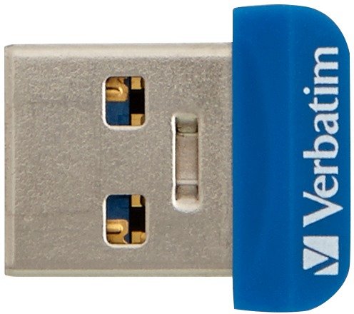 VERBATIM Store 'n' Stay NANO 32GB USB 3.0 modrá