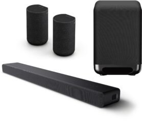 Sony HT-A3000, Dolby Atmos® 3.1 + 2x Sony SA-RS5 + Sony SA-SW5