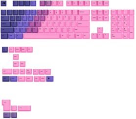 Glorious Gaming GPBT Keycaps Nebula - US Layout