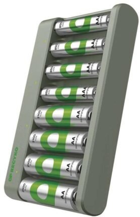 GP Eco E821 + 4× AA 2100 + 4× AAA 850