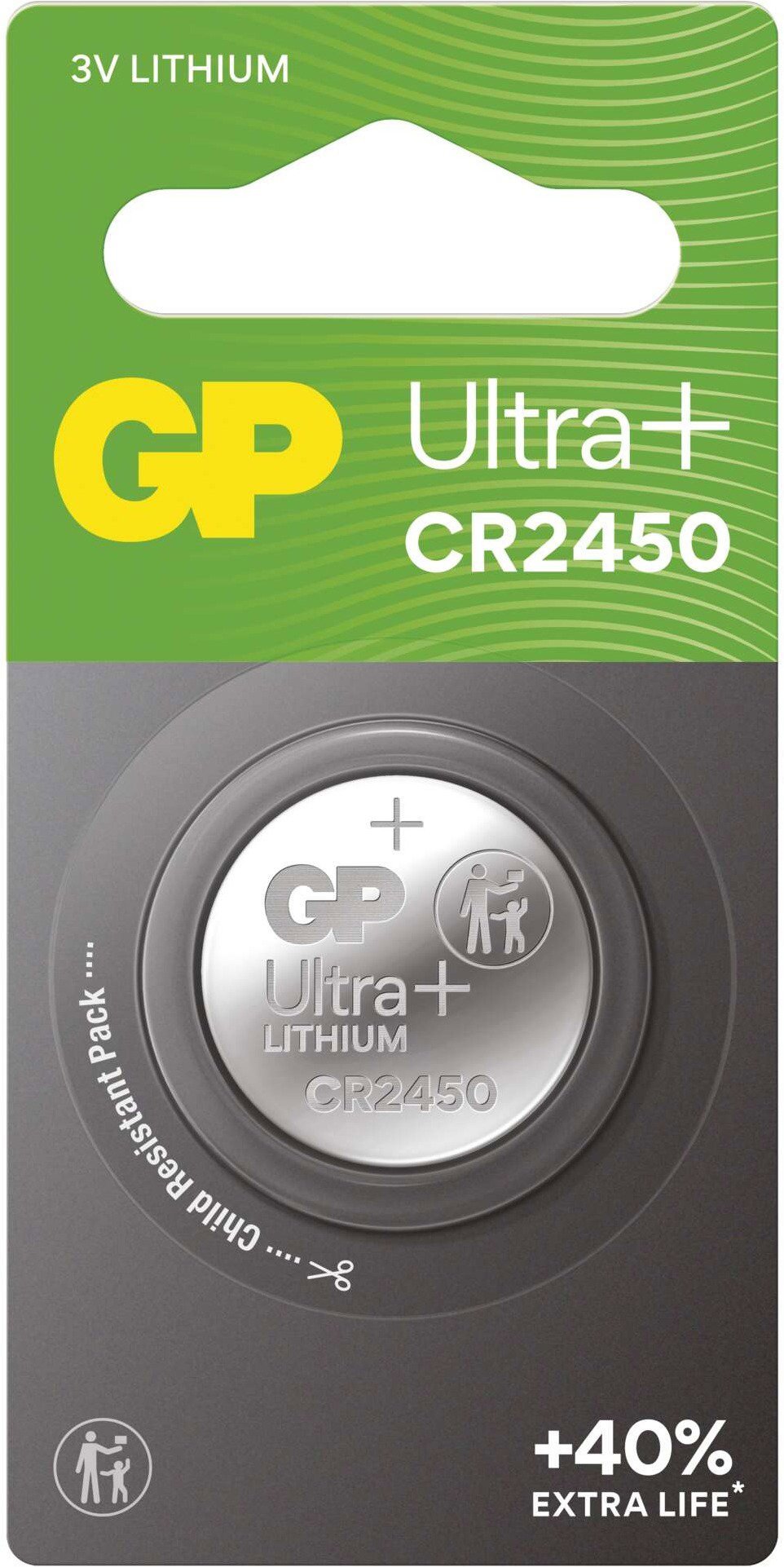 GP Lithiová knoflíková baterie GP CR2450