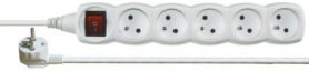 Emos prodlužovací 250V, 5x zásuvka, 5m, bílý