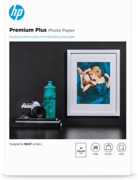 HP Premium Plus Glossy Photo Paper A4 20ks