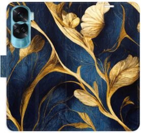 iSaprio Flip pouzdro GoldBlue pro Honor 90 Lite 5G