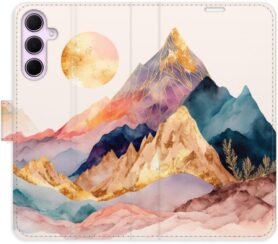 iSaprio Flip pouzdro Beautiful Mountains pro Samsung Galaxy A35 5G