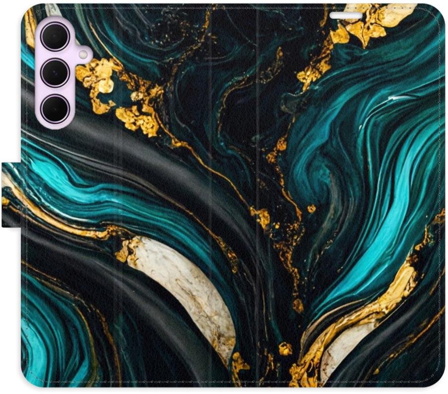 iSaprio Flip pouzdro Dark Paint pro Samsung Galaxy A55 5G