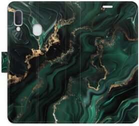 iSaprio Flip pouzdro Emerald 02 pro Samsung Galaxy A20e