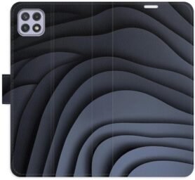 iSaprio Flip pouzdro Dark Waves pro Samsung Galaxy A22 5G