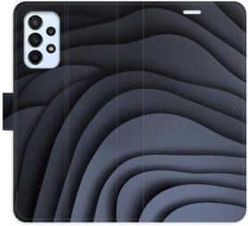 iSaprio Flip pouzdro Dark Waves pro Samsung Galaxy A23 / A23 5G