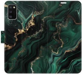 iSaprio Flip pouzdro Emerald 02 pro Samsung Galaxy A41