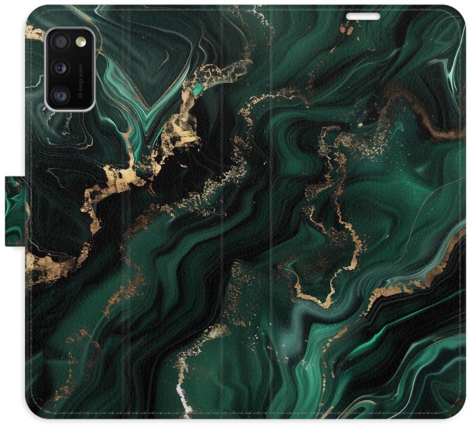 iSaprio Flip pouzdro Emerald 02 pro Samsung Galaxy A41