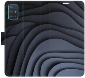 iSaprio Flip pouzdro Dark Waves pro Samsung Galaxy A51