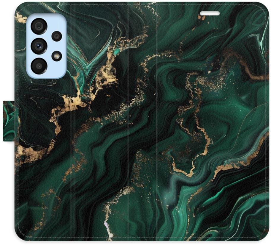 iSaprio Flip pouzdro Emerald 02 pro Samsung Galaxy A53 5G