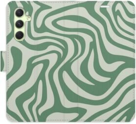 iSaprio Flip pouzdro Zebra Green 02 pro Samsung Galaxy A54 5G