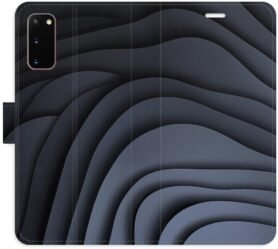 iSaprio Flip pouzdro Dark Waves pro Samsung Galaxy S20