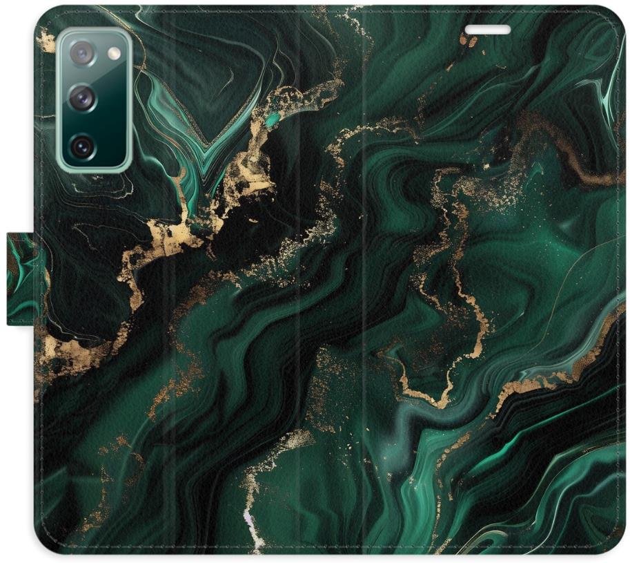 iSaprio Flip pouzdro Emerald 02 pro Samsung Galaxy S20 FE
