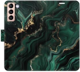 iSaprio Flip pouzdro Emerald 02 pro Samsung Galaxy S21