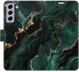 iSaprio Flip pouzdro Emerald 02 pro Samsung Galaxy S21 FE 5G