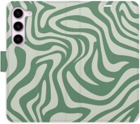 iSaprio Flip pouzdro Zebra Green 02 pro Samsung Galaxy S23 5G