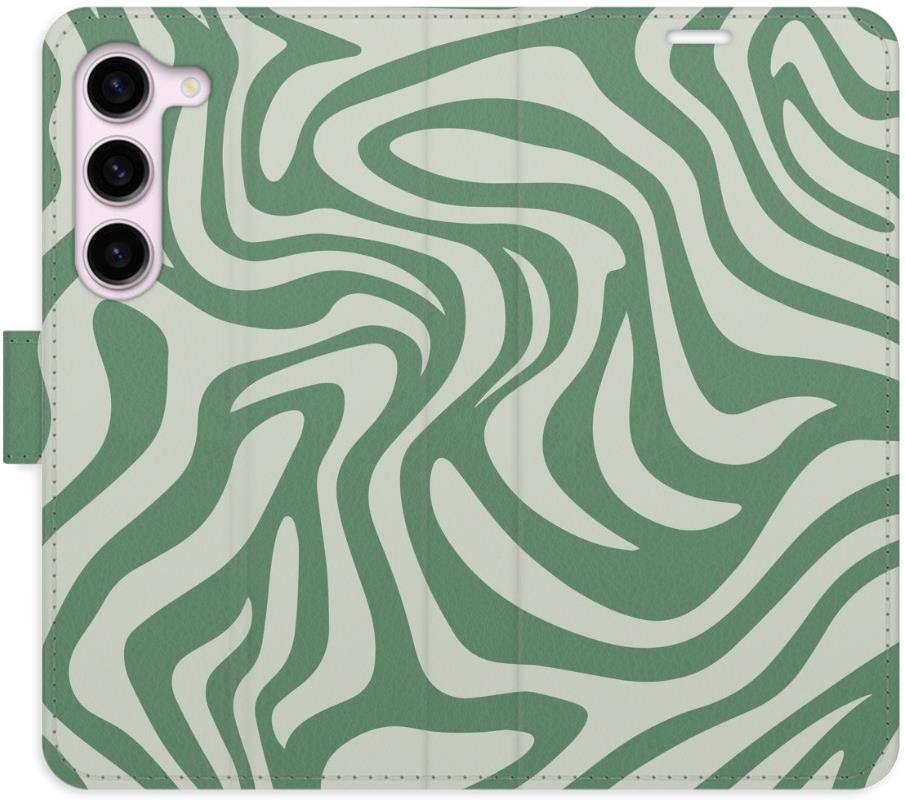 iSaprio Flip pouzdro Zebra Green 02 pro Samsung Galaxy S23 5G