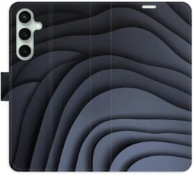 iSaprio Flip pouzdro Dark Waves pro Samsung Galaxy S23 FE