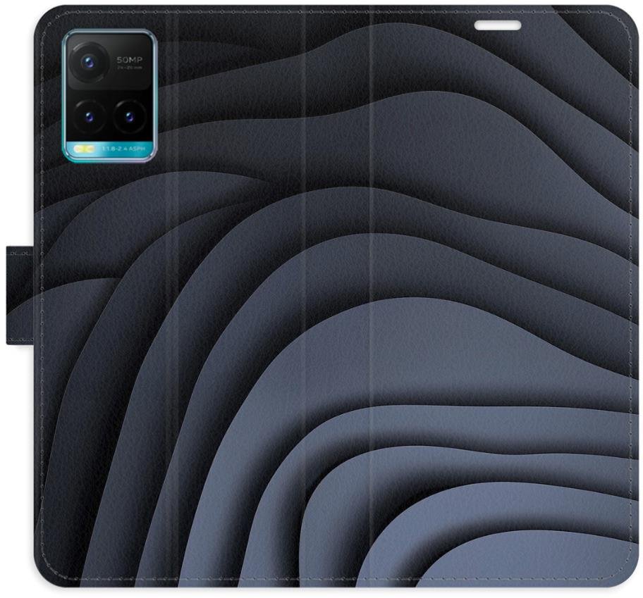 iSaprio Flip pouzdro Dark Waves pro Vivo Y21 / Y21s / Y33s