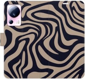 iSaprio Flip pouzdro Zebra Black 02 pro Xiaomi 13 Lite