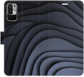 iSaprio Flip pouzdro Dark Waves pro Xiaomi Redmi Note 10 5G
