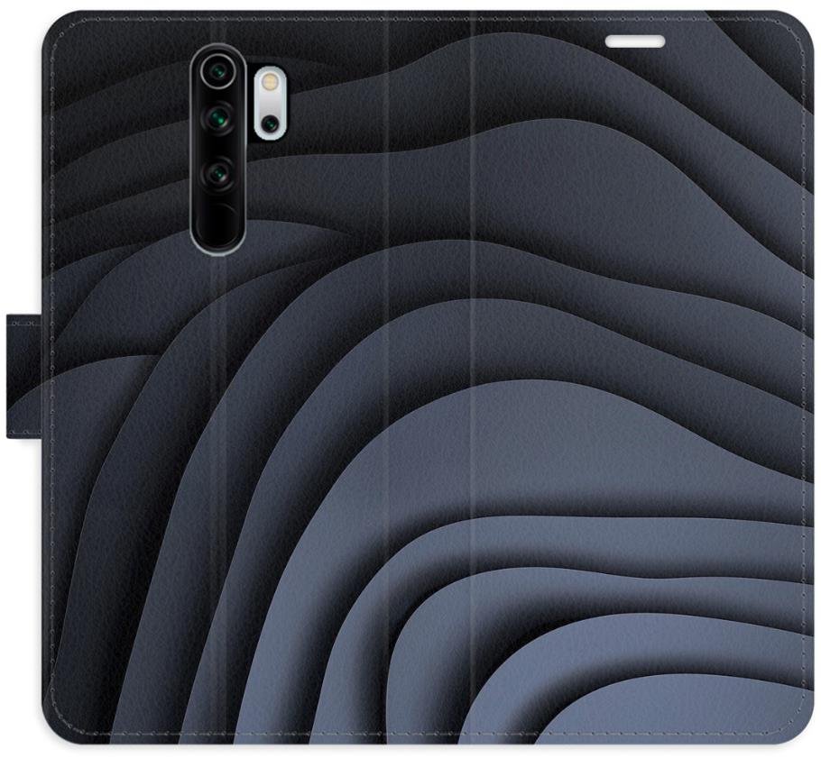 iSaprio Flip pouzdro Dark Waves pro Xiaomi Redmi Note 8 Pro