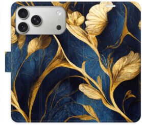 iSaprio Flip pouzdro GoldBlue pro iPhone 17 Pro Max