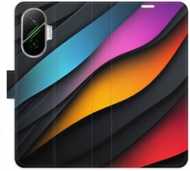 iSaprio Flip pouzdro Color Waves pro Poco F7
