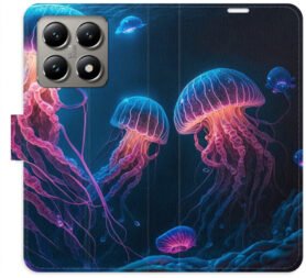 iSaprio Flip pouzdro Jellyfish pro Xiaomi 14T