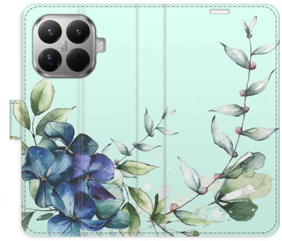 iSaprio Flip pouzdro Blue Flowers pro Xiaomi 15T Pro