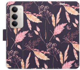 iSaprio Flip pouzdro Ornamental Flowers 02 pro Xiaomi Redmi 15