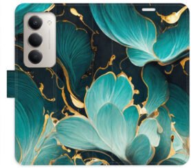 iSaprio Flip pouzdro Blue Flowers 02 pro Xiaomi Redmi 15 5G