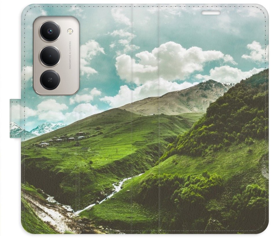 iSaprio Flip pouzdro Mountain Valley pro Xiaomi Redmi 15 5G