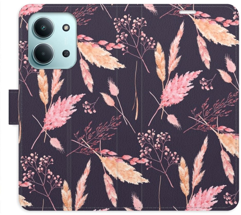 iSaprio Flip pouzdro Ornamental Flowers 02 pro Xiaomi Redmi 15C