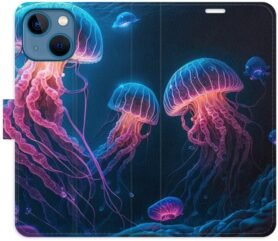 iSaprio flip pouzdro Jellyfish pro iPhone 13 mini