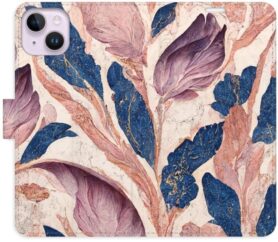 iSaprio flip pouzdro Old Leaves 02 pro iPhone 14 Plus