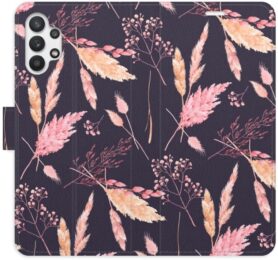 iSaprio flip pouzdro Ornamental Flowers 02 pro Samsung Galaxy A32 5G