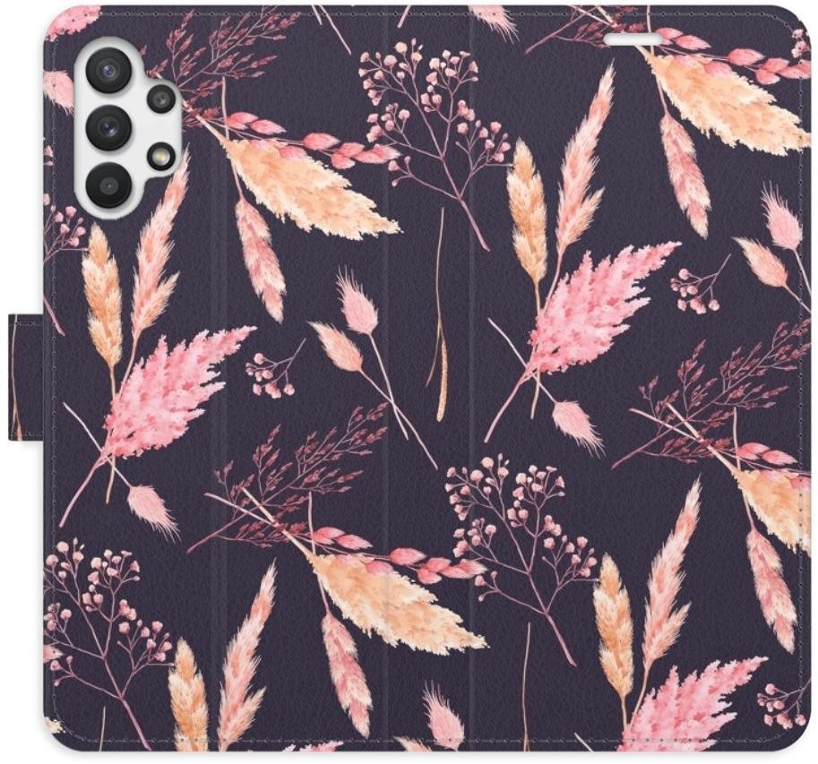 iSaprio flip pouzdro Ornamental Flowers 02 pro Samsung Galaxy A32 5G