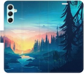 iSaprio flip pouzdro Magical Landscape pro Samsung Galaxy A34 5G