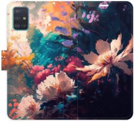 iSaprio flip pouzdro Spring Flowers pro Samsung Galaxy A51